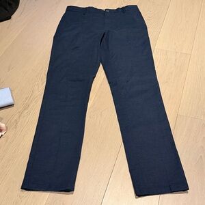 Men's Navy Pants -slim/extra long